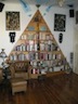 triangular bookshelf