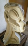 skulptur sandstein