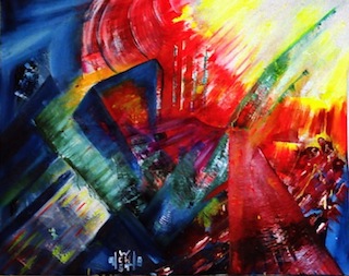 video abstract paintings