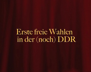 link to video about the first free elections in GDR